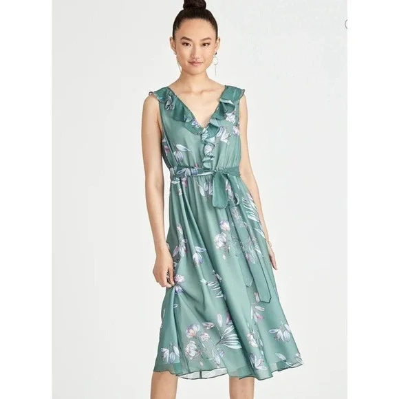 green emerald velvet dress RACHEL Rachel Roy Womens Floral Print Long Maxi Dress Green XS at Amazon  Women's Clothing store